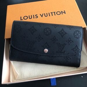 Louis Vuitton Black Iris Wallet, brand new